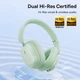 Наушники Baseus Bowie H1i Noise-Cancellation Wireless Headphones Natural Green - изображение 6