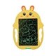 Детский графический LCD планшет для рисования Kids Pad 9" Bunny Yellow - изображение 2
