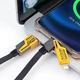Кабель WUW-X207 USB 3 in 1 65W black (6972573336524) - зображення 3