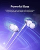 Дротові навушники Baseus Encok CZ11 Wired Earphones Moon Type-C 1.1m White (A00164300213-Z1) - зображення 5
