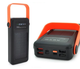 Power bank YM-635 400000mAh Solar Індикатор рівня заряду, для заряджання телефона з вбудованими кабелями - зображення 2