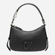 Torebka crossbody damska skórzana DKNY Seventh Avenue Tz Shoulder R433KF67 Czarna (755403217080) - obraz 1