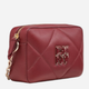 Torebka crossbody damska skórzana DKNY Red Hook Camera Bag R43EBB85 Burgundowa (755403217110) - obraz 3