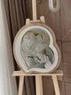 Срібна ікона Свята Родина (код AE 1100 3) 23,5*25,5 см - зображення 1