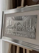 Икона серебряная Тайная Вечеря (95196 A DM 8330) 83x57 см - изображение 5