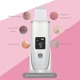 Скрабер ультразвуковой для чистки лица Ultrasonic C1 с ЖК дисплеем и базой для зарядки Белый - изображение 3