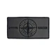 Термопатч Стон Айленд (Stone Island) Black x Red + 2 пуговицы Красный - изображение 3