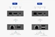 Удлинитель HDMI, USB-клавиатуры и мышки по витой паре до 70 метров Lenkeng LKV372KVM - изображение 4