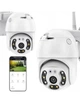 Вулична поворотна IP камера відеоспостереження з датчиком руху A6 4MP, з Wi-Fi - изображение 1