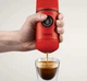 Wacaco Nanopresso Lava Red + кейс – портативна червона кавоварка, мелена кава - зображення 3