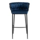 Комплект из двух барных стульев хокер FLORES Navy Blue - изображение 5