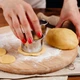 Металлические формы кольца для вырезки теста (вареников, пельменей, печенья) 2 шт. в наборе высота 4 см - изображение 7