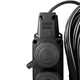 Подовжувач Violux 3р 5м без заземлення чорний IP44 каучук ( 933052 ) - зображення 3