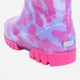 Детские резиновые сапоги для девочки Demar Twister Print 0036C 26-27 Разноцветные (5901232006684) - изображение 2
