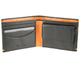 Мужской кожаный кошелек Visconti AP62 Montreux (Black Orange) - изображение 5