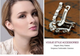 Стильні сережки з міді з блискучими кристалами Bijoux-e - изображение 3