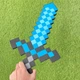 Игрушка Heroes Меч Алмазный Майнкрафт Minecraft 60 см - изображение 1