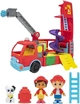 Игрушка Пожарная машина CoComelon Feature Vehicle Deluxe Transforming Fire Truck (TMiz15674) - изображение 4