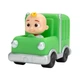Машинка игрушка Зеленый мусоровоз CoComelon Mini Vehicles Green Trash Truck (TMiz15676) - изображение 3