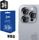 Szkło hartowane 3MK Lens Protection Pro na aparat Apple iPhone 16 Pro/16 Pro Max Titanium Silver (5903108588591) - obraz 1