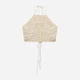 Футболка женская Zara 5039/456 L Бежевая (05039456251044) - изображение 3