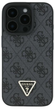 Панель Guess Hardcase Leather 4G Triangle Strass для Apple iPhone 16 Pro Black (GUHCP16LP4TDPK) - зображення 3