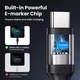 Кабель USB-C 100W UGREEN US562 Type-C to Type-C PD QC 4.0/3.0 для быстрой зарядки MacBook Pro, Samsung PVC 1м (15176) - изображение 5