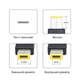Кабель питания USB Type-C 100W DC 10.0×6 Lenovo Slim Square DP для подзарядки ноутбука от повербанка USB (50164) - изображение 8