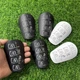 Щитки футбольные Can't mini мини S (10x6см) черно-белые - изображение 6