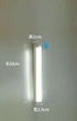 LED світильник з акумулятором та датчиком руху, 6000K, USB 5V, 10 см - зображення 1