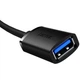 Кабель подовжувач Baseus B00631103111-05 AirJoy Series USB3.0 to USB3.0 5m. Чорний - зображення 2