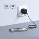 Ładowarka sieciowa Baseus Cube Fast Charger Type-C+USB 30W Cluster Black EU (P10111404113-00) - obraz 11