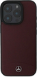 Панель Mercedes-Benz Textured And Plain Leather MagSafe для iPhone 16 PRO MAX Red (MEHMP16X23RBARR) - зображення 1