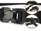 Ремень быстросъемный с магнитной пряжкой Tactical Belt 120x3,8 см, Черный - изображение 5