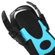 Ласты тренировочные короткие с открытой пяткой CIMA 8968 размер S-M (37-42) Blue-Black - изображение 5