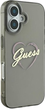 Панель Guess Hardcase IML Heart для Apple iPhone 16 Black (GUHCP16SHCHGSPK) - зображення 4