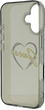 Etui Guess Hardcase IML Heart do Apple iPhone 16 Black (GUHCP16SHCHGSPK) - obraz 7