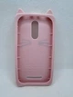 Силиконовый чехол Fashion Case Cat для Xiaomi Redmi Note 4 / Note 4X / Note 3 Светло-розовый - изображение 2