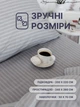 Комплект постельного белья фланель (серый) теплое постельное белье (3465-3573) - изображение 3