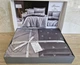 Турецька постільна білизна First Choice Cotton Satin Rovena Grey євро - зображення 3