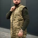 Утеплений жилет B&L піксель розмір 4XL - зображення 4