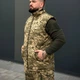 Утеплений жилет B&L піксель розмір 4XL - зображення 6