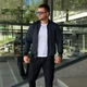 Демисезонный бомбер Intruder Challenge темно-синий размер L - изображение 2
