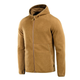 Флисовая кофта M-Tac Lite Microfleece Hoodie Coyote Brown размер M - изображение 1