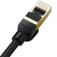 Сетевой кабель Baseus High Speed CAT8 40Gigabit Ethernet Cable (Round Cable) 0.5m (B0013320A111-00) Cluster Black - изображение 5