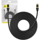 Мережевий кабель Baseus High Speed CAT8 40Gigabit Ethernet Cable (Round Cable) 8m (B0013320A111-06) Cluster Black - зображення 7