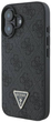 Etui Guess Hardcase New 4G Triangle do Apple iPhone 16 Black (GUHCP16SPG4GPK) - obraz 2