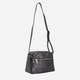 Torebka crossbody damska ze skóry naturalnej VENEZIA W007LEBKTOR097 Czarna (5906140574003) - obraz 2