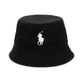 Молодежная панама с вышивкой Поло (Polo) (One-size) Черный - изображение 1