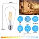 Светодиодная филаментная LED лампа ST64 E27 7W 4200K ETRON 1-EFP-164 Filament - изображение 2